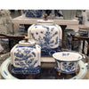Danny's Fine Porcelain Box with Dragonfly Top - Blue & White