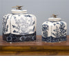 Danny's Fine Porcelain Box with Dragonfly Top - Blue & White