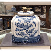 Danny's Fine Porcelain Box with Dragonfly Top - Blue & White