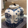 Danny's Fine Porcelain Box with Dragonfly Top - Blue & White