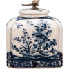 Danny's Fine Porcelain Box with Dragonfly Top - Blue & White