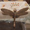 Danny's Fine Porcelain Porcelain Tray with Bronze Dragonfly-Gloria