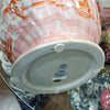 Danny's Fine Porcelain Planter-Pink and White Willow [loc:028-18]