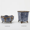 Danny's Fine Porcelain Square Basin with Bronze