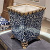 Danny's Fine Porcelain Square Basin with Bronze