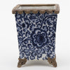 Danny's Fine Porcelain Square Basin with Bronze