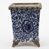 Danny's Fine Porcelain Square Basin with Bronze