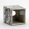 Danny's Fine Porcelain Tissue Box - Black and White Willow