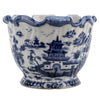 Danny's Fine Porcelain Planter - Blue Willow