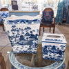 Danny's Fine Porcelain Tissue Box - Blue Willow
