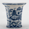 Danny's Fine Porcelain Flower Vase - Blue Willow