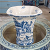 Danny's Fine Porcelain Flower Vase - Blue Willow
