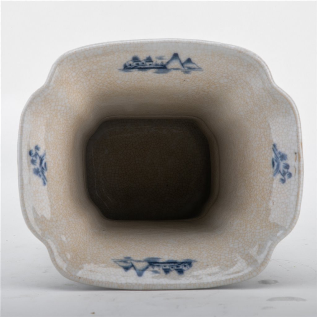 Danny's Fine Porcelain Flower Vase - Blue Willow