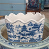 Danny's Fine Porcelain Ice Bucket - Blue Willow