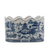 Danny's Fine Porcelain Ice Bucket - Blue Willow