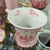 Danny's Fine Porcelain Planter-Pink Willow