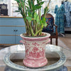 Danny's Fine Porcelain Planter-Pink Willow