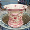 Danny's Fine Porcelain Planter-Pink Willow