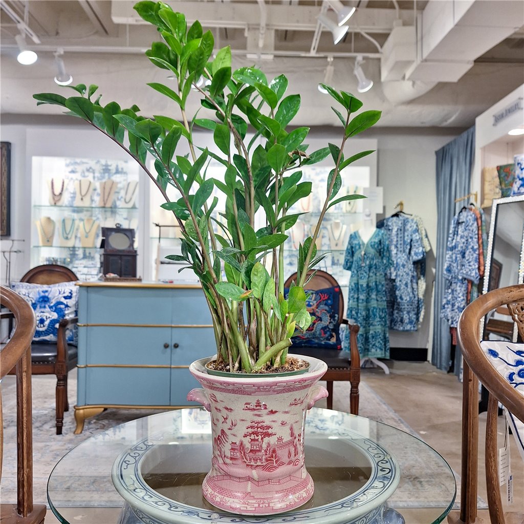 Danny's Fine Porcelain Planter-Pink Willow