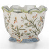 Danny's Fine Porcelain Porcelain Scallop Planter - Satin Grass