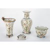 Danny's Fine Porcelain Porcelain Scallop Planter - Satin Grass