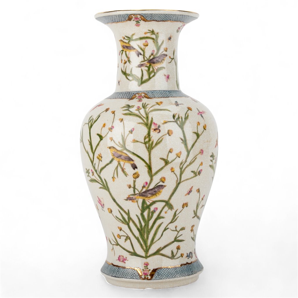 Danny's Fine Porcelain Porcelain Vase - Satin Grass (predrilled Hole)