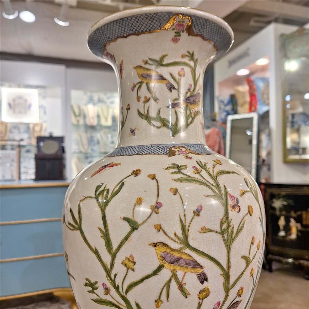 Danny's Fine Porcelain Porcelain Vase - Satin Grass (predrilled Hole)