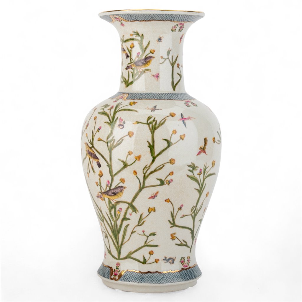 Danny's Fine Porcelain Porcelain Vase - Satin Grass (predrilled Hole)
