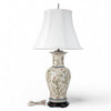 Danny's Fine Porcelain Porcelain Lamp - Satin Grass (wood Base)(108-17-Be)
