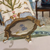 Danny's Fine Porcelain Porcelain Vase with Bronze Ormolu Dragonfly - Satin Grass