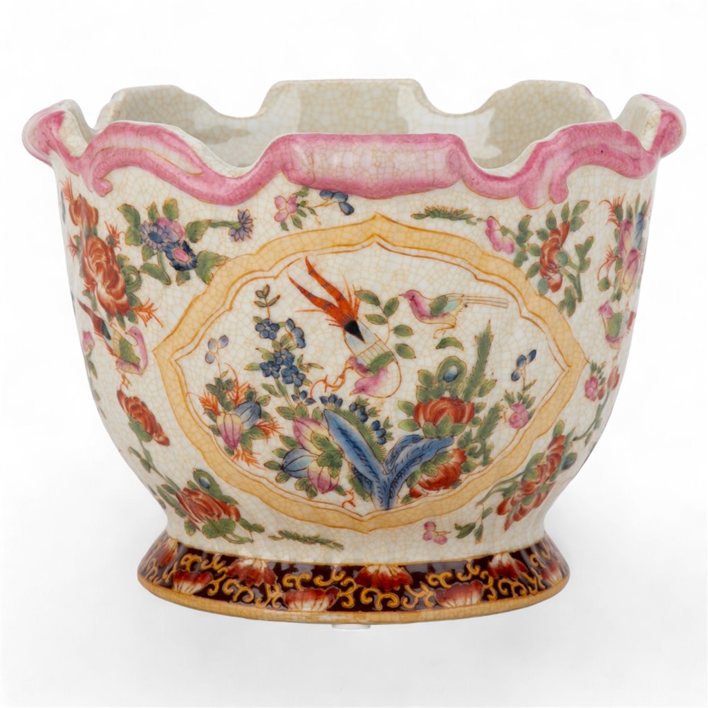 Danny's Fine Porcelain Porcelain Scallop Planter - Regency