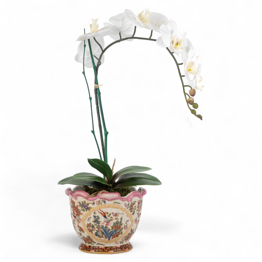 Danny's Fine Porcelain Porcelain Scallop Planter - Regency