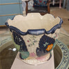 Danny's Fine Porcelain Porcelain Scallop Planter - Tobacco Leaf