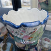 Danny's Fine Porcelain Porcelain Scallop Planter - Tobacco Leaf