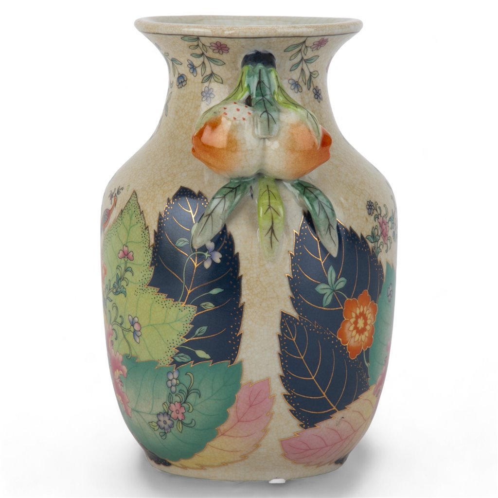 Danny's Fine Porcelain Porcelain Small Vase - Tobacco Leaf (predrilled Hole)