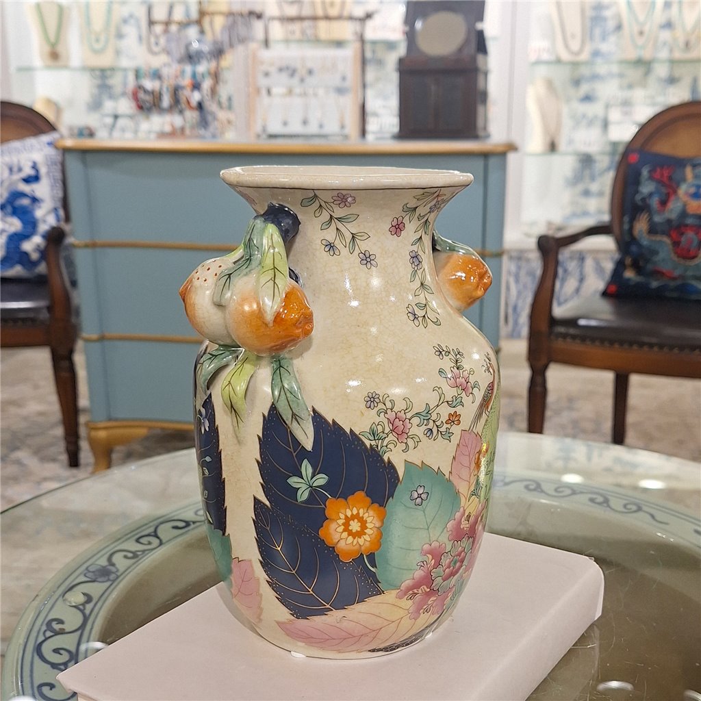 Danny's Fine Porcelain Porcelain Small Vase - Tobacco Leaf (predrilled Hole)