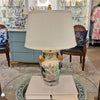 Danny's Fine Porcelain Porcelain Small Lamp - Tobacco Leaf (acrylic Base)