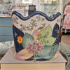 Danny's Fine Porcelain Porcelain Planter - Tobacco Leaf