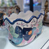 Danny's Fine Porcelain Porcelain Planter - Tobacco Leaf