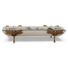 Danny's Fine Porcelain Porcelain Tray with Bronze Dragonfly - Tobacco Leaf