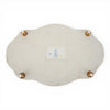 Danny's Fine Porcelain Porcelain Oval Basin with Ormolu Handles-Pink and White Willow