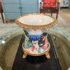 Danny's Fine Porcelain Porcelain Cachepot with Ormolu Base-Tobacco Leaf A Vibrant Porcelain Cachepot