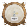 Danny's Fine Porcelain Porcelain Cachepot with Ormolu Base-Tobacco Leaf A Vibrant Porcelain Cachepot