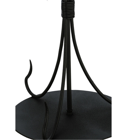 28" High Metro Fusion Marina Glass Table Lamp