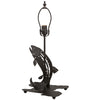 21.5" High Leaping Trout Table Lamp