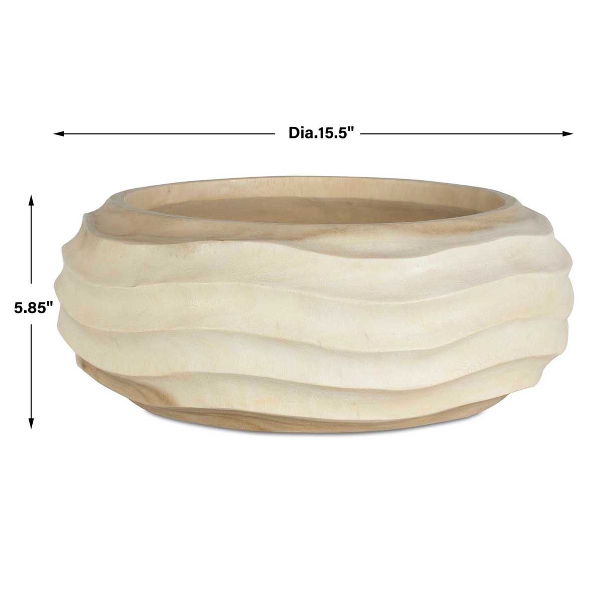 Uttermost Waveform Bowl - CLOSEOUT