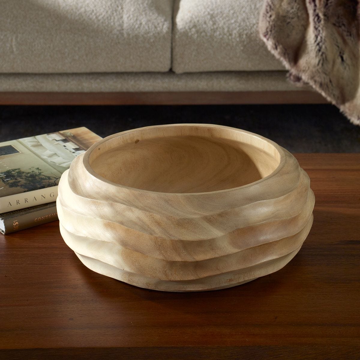 Uttermost Waveform Bowl - CLOSEOUT