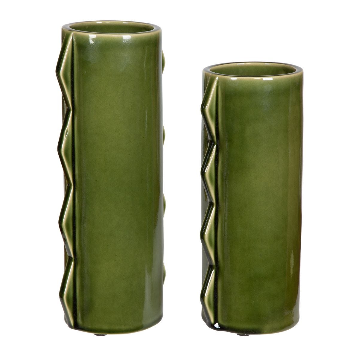 Uttermost Meander Indoor-Outdoor Vases, S/2 - CLOSEOUT