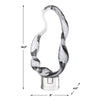 Uttermost Luminous Twist Sculpture - CLOSEOUT