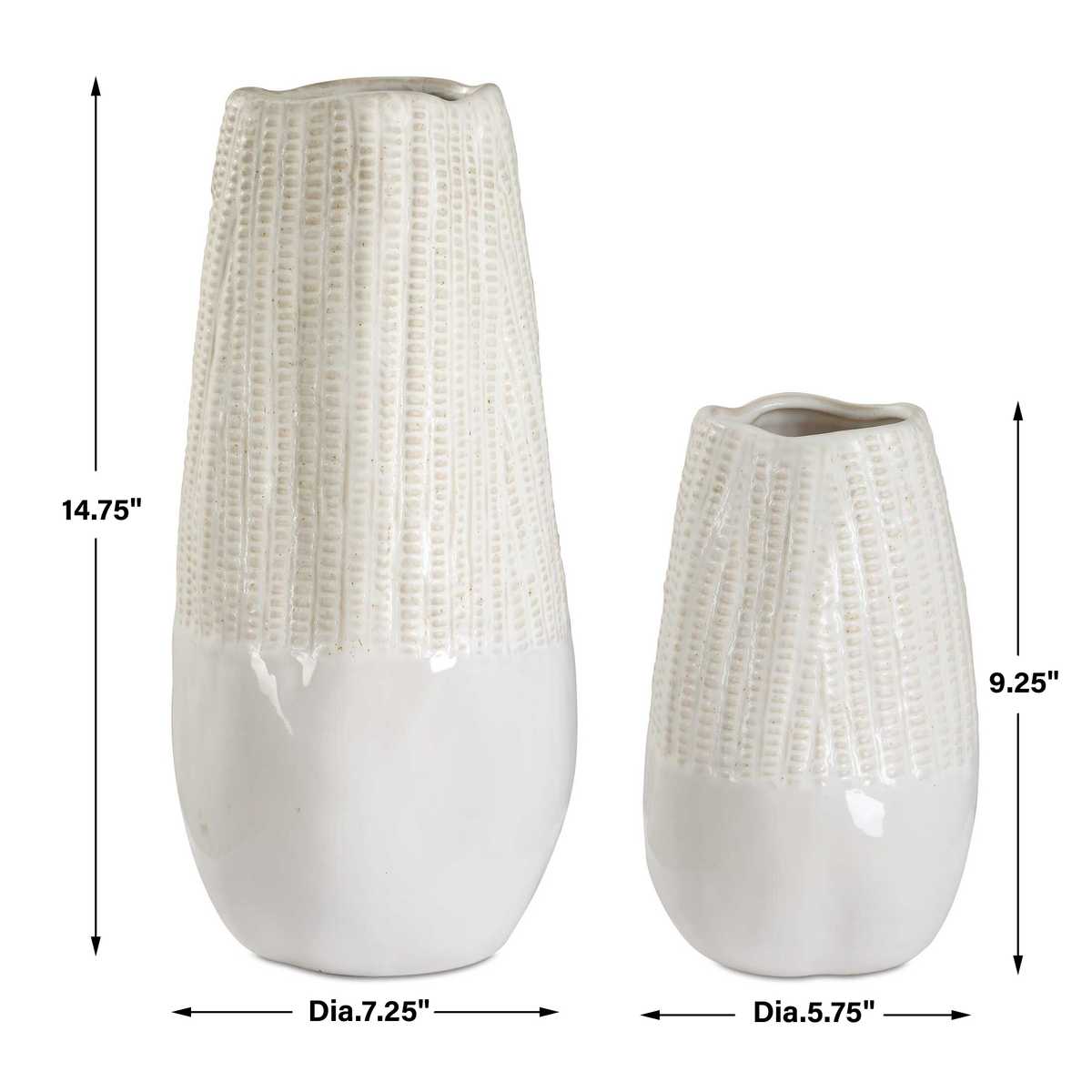 Uttermost Echo Ridge Vases, S/2 - CLOSEOUT